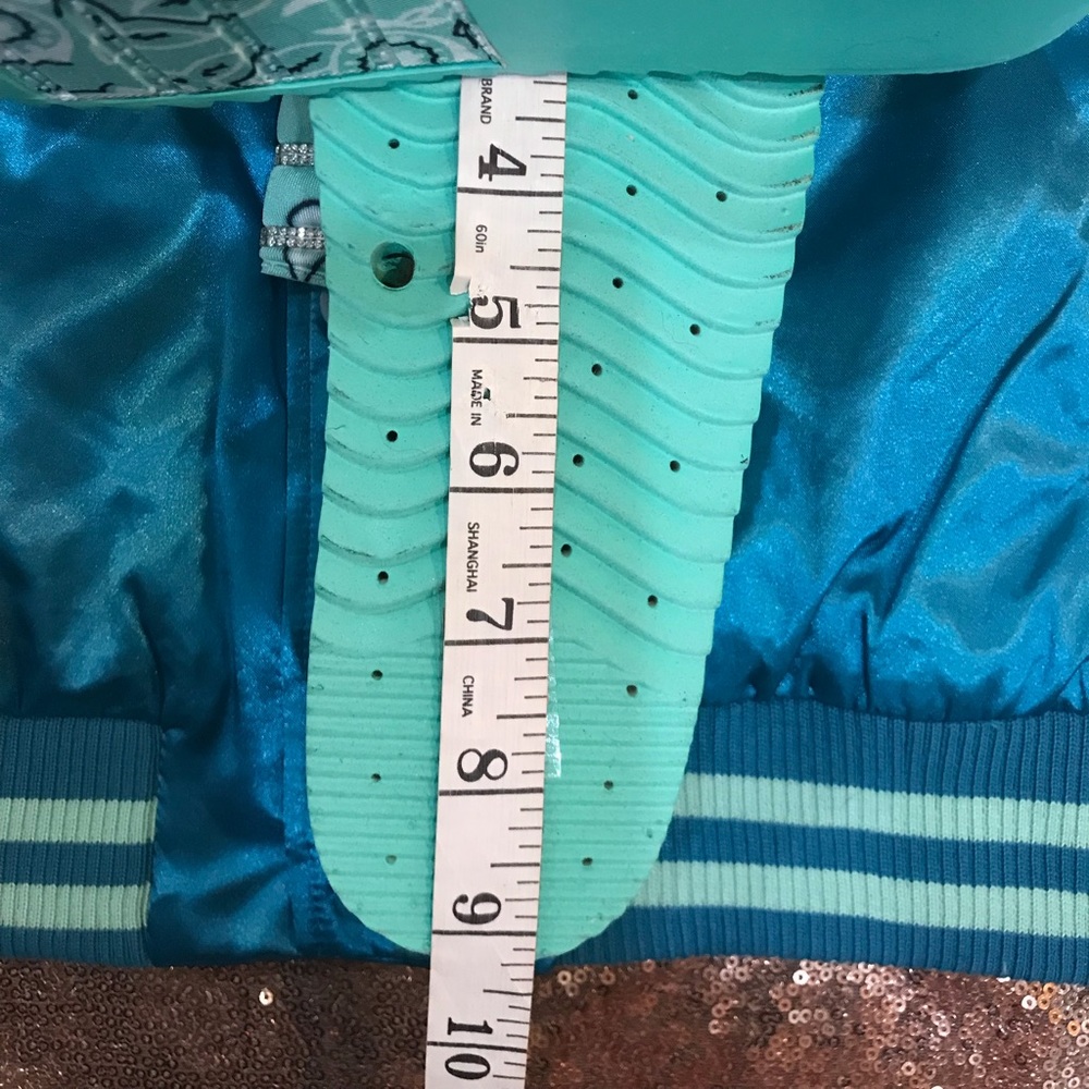 MINT BANDANNA SANDALS/PLATFORMS - Picture 8 of 8